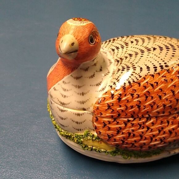 Mottahereh House Nesting Hen Ceramic Bird Figurine made in Italy Nature - Picture 5 of 14